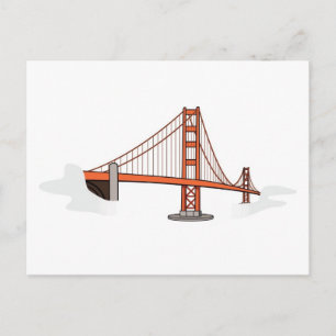 Postal De Anuncios Bodas en San Francisco California Guardar las Fech