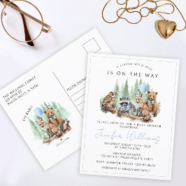 Postal De Anuncios Bodega de bosque de Woodland