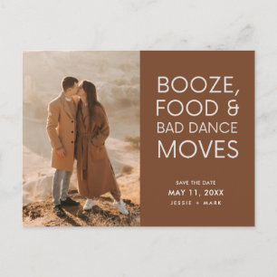 Postal De Anuncios Boho Photo Terracotta Wedding Save the Date