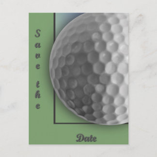 Postal De Anuncios Bola de Golf