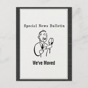 Postal De Anuncios Boletín Especial de Noticias Antiguas Nos hemos tr