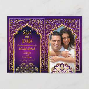 Postal De Anuncios Bollywood Noches Árabes Guardar Fecha