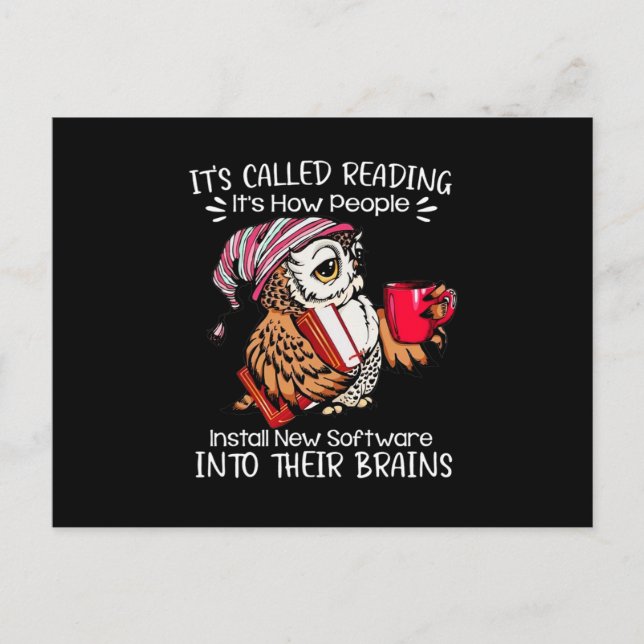 Postal De Anuncios Book Lover (Anverso)