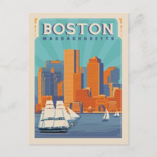Postal De Anuncios Boston, Massachussetts Reserva la fecha