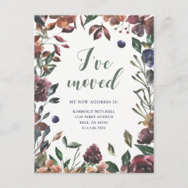 Postal De Anuncios Botánico picado | Nueva dirección