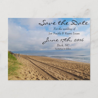 Postal De Anuncios Bright Beach Save the Date