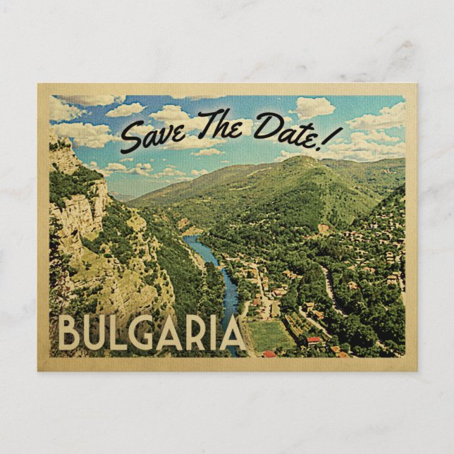 Postal De Anuncios Bulgaria salva la fecha búlgara (Anverso)