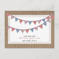 Burlap Inspiró Las Banderas De Gingham Floral Salv