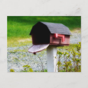 Postal De Anuncios Buzón de correo del país - ¡Nos hemos mudado!