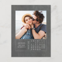 Calendario moderno de pizarras Guardar la foto de 