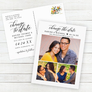 Postal De Anuncios Cambia la fecha de tres fotos