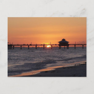 Postal De Anuncios Cambiar el atardecer de la boda de la playa de la
