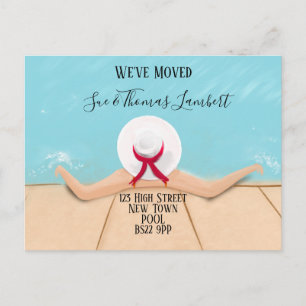 Postal De Anuncios Cambio de dirección del lado del POOL