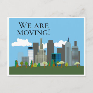 Postal De Anuncios Cambio de horizonte de la ciudad en el centro Tar