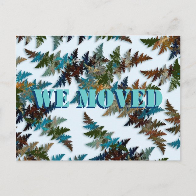 Postal De Anuncios Camuflaje Ártico (Anverso)