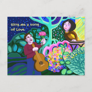 Postal De Anuncios Cántame una canción de Amor