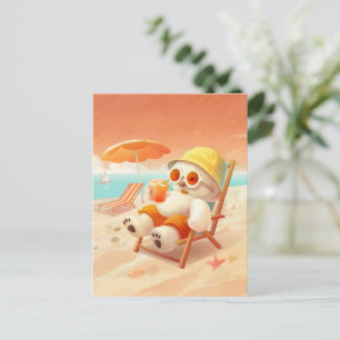 Postal De Anuncios Canto sonriente - Modo playa activado