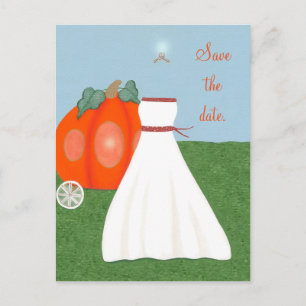 Postal De Anuncios Carrito de calabaza de la princesa FairyTale Guard