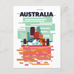 Postal De Anuncios Cartel de viaje a Australia