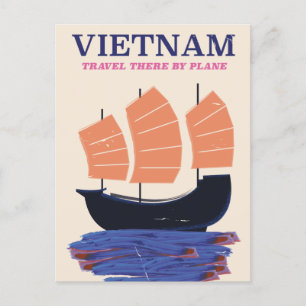 Postal De Anuncios Cartel de viaje a Vietnam