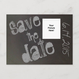 Postal De Anuncios Cartón para salvar las fechas