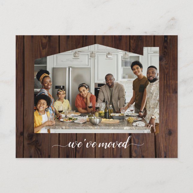 Postal De Anuncios Casa de Antigüedades en Movimiento (Anverso)