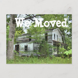 Postal De Anuncios Casa de ejecución que hemos movido cambio de tarje