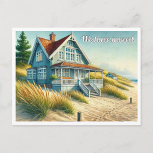 Postal De Anuncios Casa de playa Nos hemos mudado