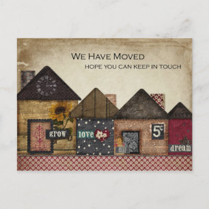 Postal De Anuncios Casas de Arte Popular que Nos Mudamos