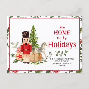 Postal De Anuncios Cascanueces de New Home para las fiestas