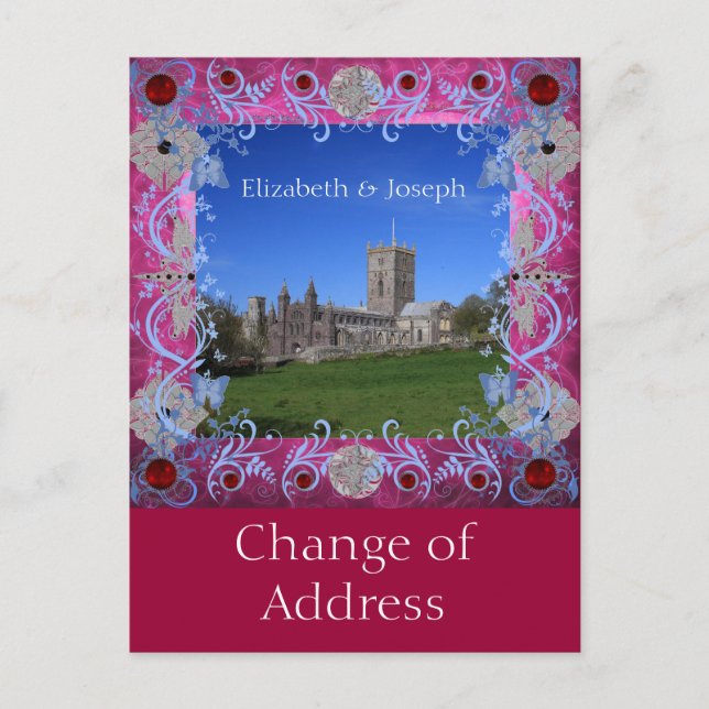 Postal De Anuncios Catedral rubia cambio de dirección en el Art Deco (Anverso)