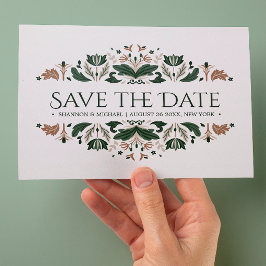 Postal De Anuncios Celtic Knot | Irish Wedding Shamrock Announcement