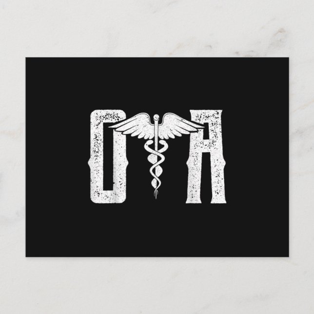 Postal De Anuncios Certified Occupational Therapy Assistant , OTA OT. (Anverso)