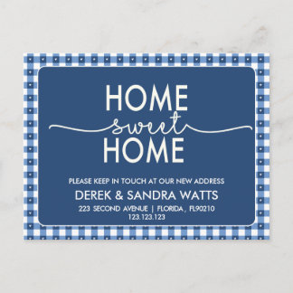 Postal De Anuncios Change of address we have moved house rustic