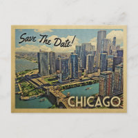 Chicago Save The Date Illinois