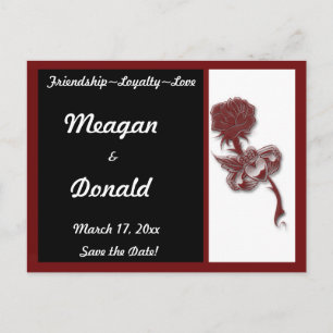 Postal De Anuncios Claddagh Save the Date