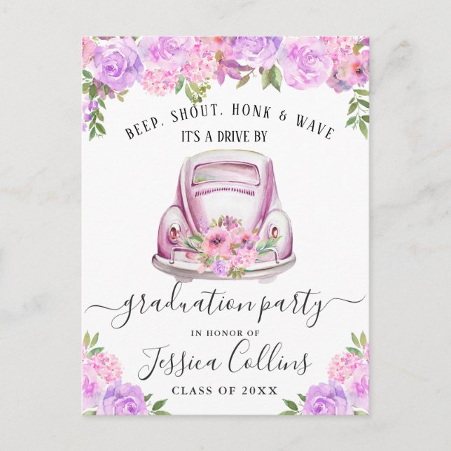 Postal De Anuncios Clase divertida de 2024 UNIDAD POR Partido de Grad (Anverso)