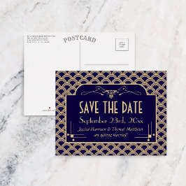 Postal De Anuncios Colección de Boda Art Deco Gatsby Vintage de los a