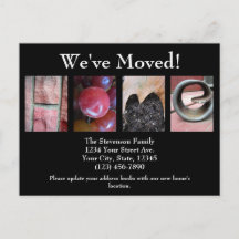 Collage de alfabetos, carta HOME Word Movimiento d