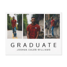 Collage de fotos en blanco y negro minimalista par