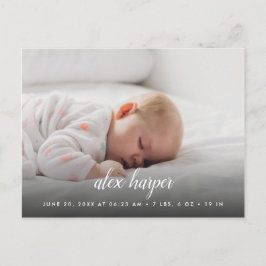 Postal De Anuncios Collage fotográfico clásico Birth