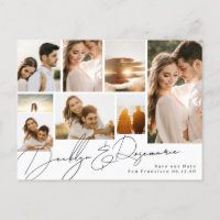 Collage Personalizable Multi Foto Save The Date