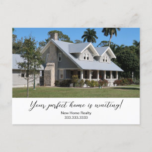 Postal De Anuncios Comercialización de su mensaje empresarial con fot