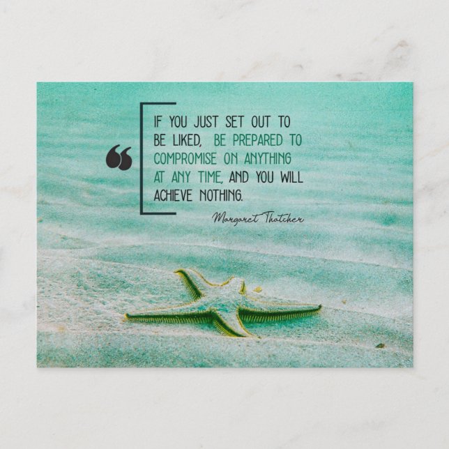 Postal De Anuncios Compromiso Con Cualquier Cosa (Anverso)