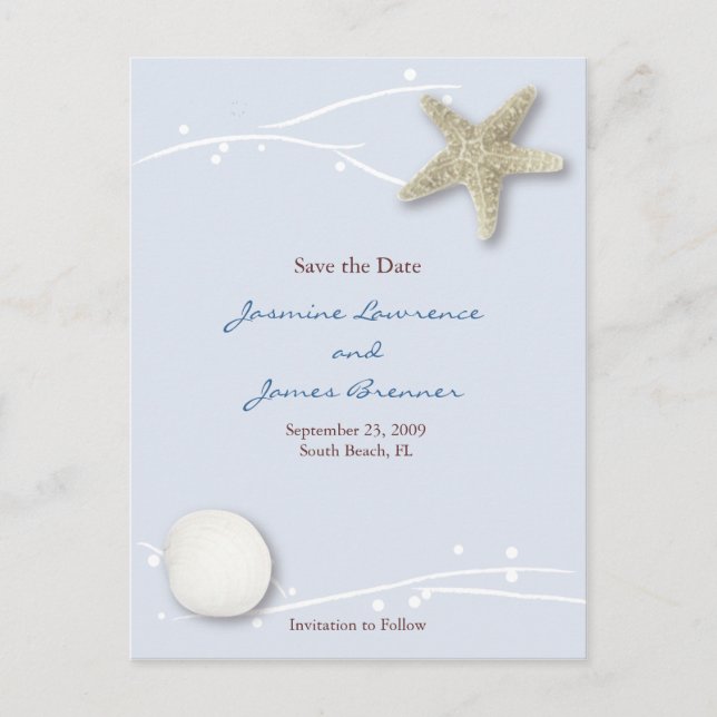 Postal De Anuncios Concha con Ramas (Anverso)