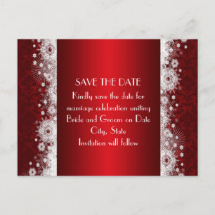 Postal De Anuncios Copia de Navidad de copos de nieve elegantes Damas