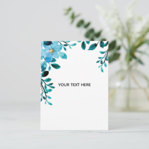 Postal De Anuncios Crea Tu Propia Floral