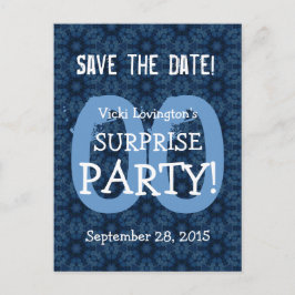 Postal De Anuncios Cualquier Año Guarda la Fecha Sorpresa Cumpleaños 