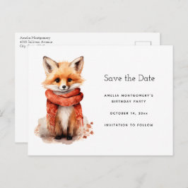 Postal De Anuncios Cute Fox Pup in a Red Scarf