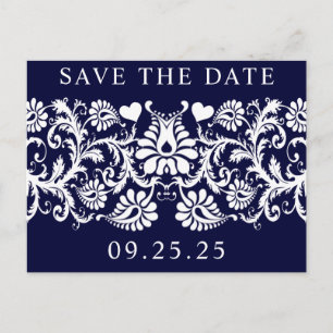 Postal De Anuncios Damasco Blanco Vintage Mostrado En Una Marina Prof